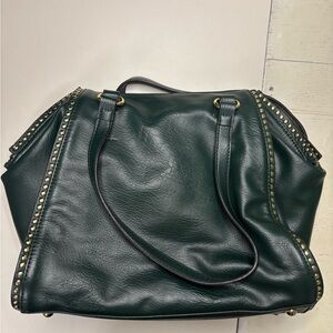 INC International Concepts Green Studded Purse Crossbody Strap